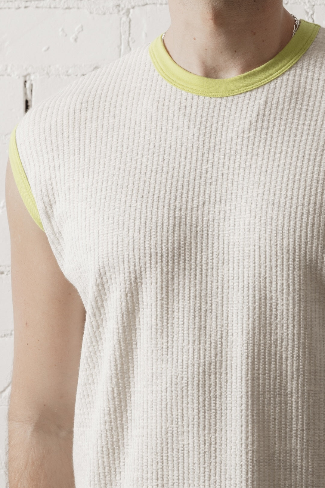 Men's Merino Rib Tank - Ash Heather (Pre-order)