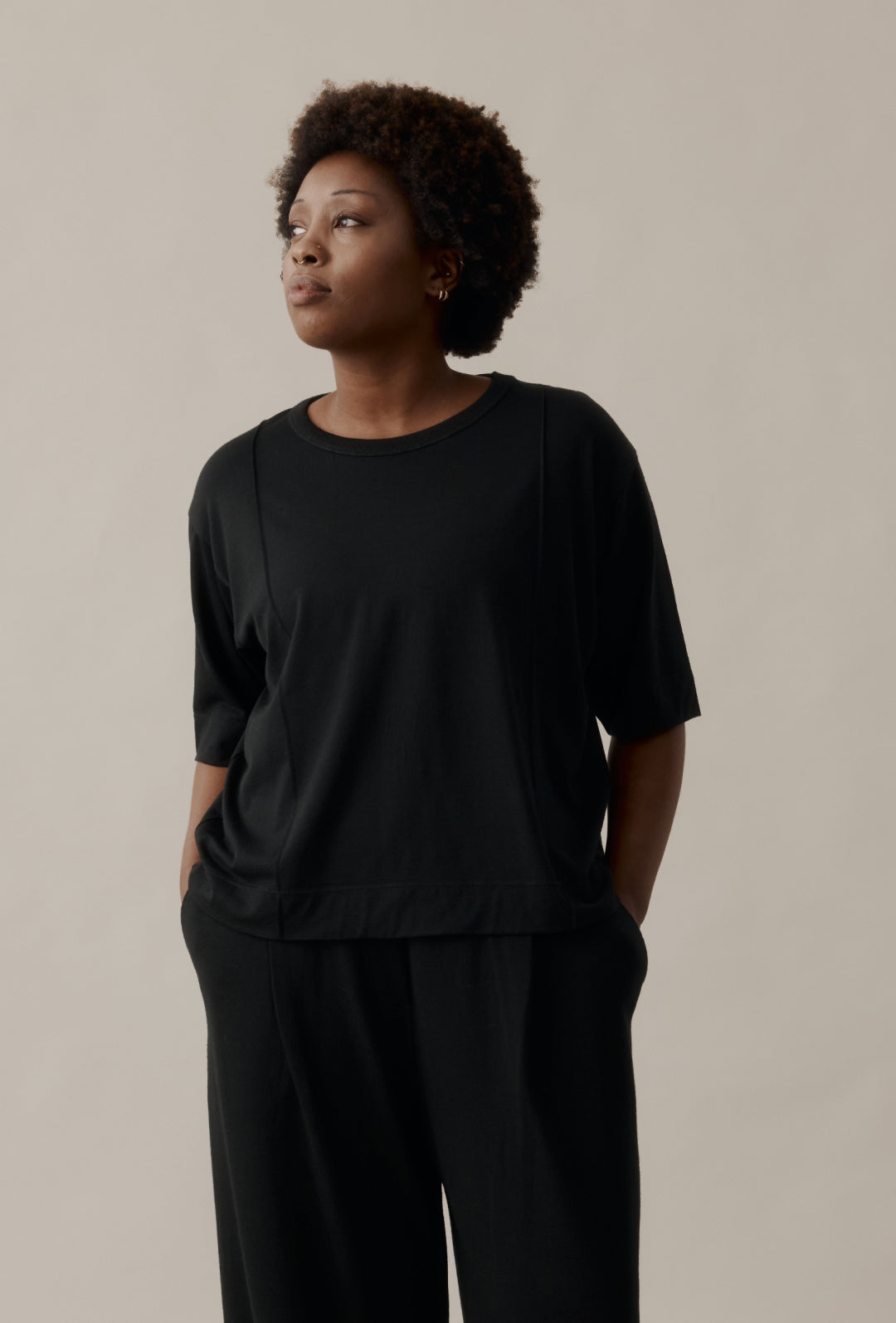 Women's Foundation Boxy Merino Tee