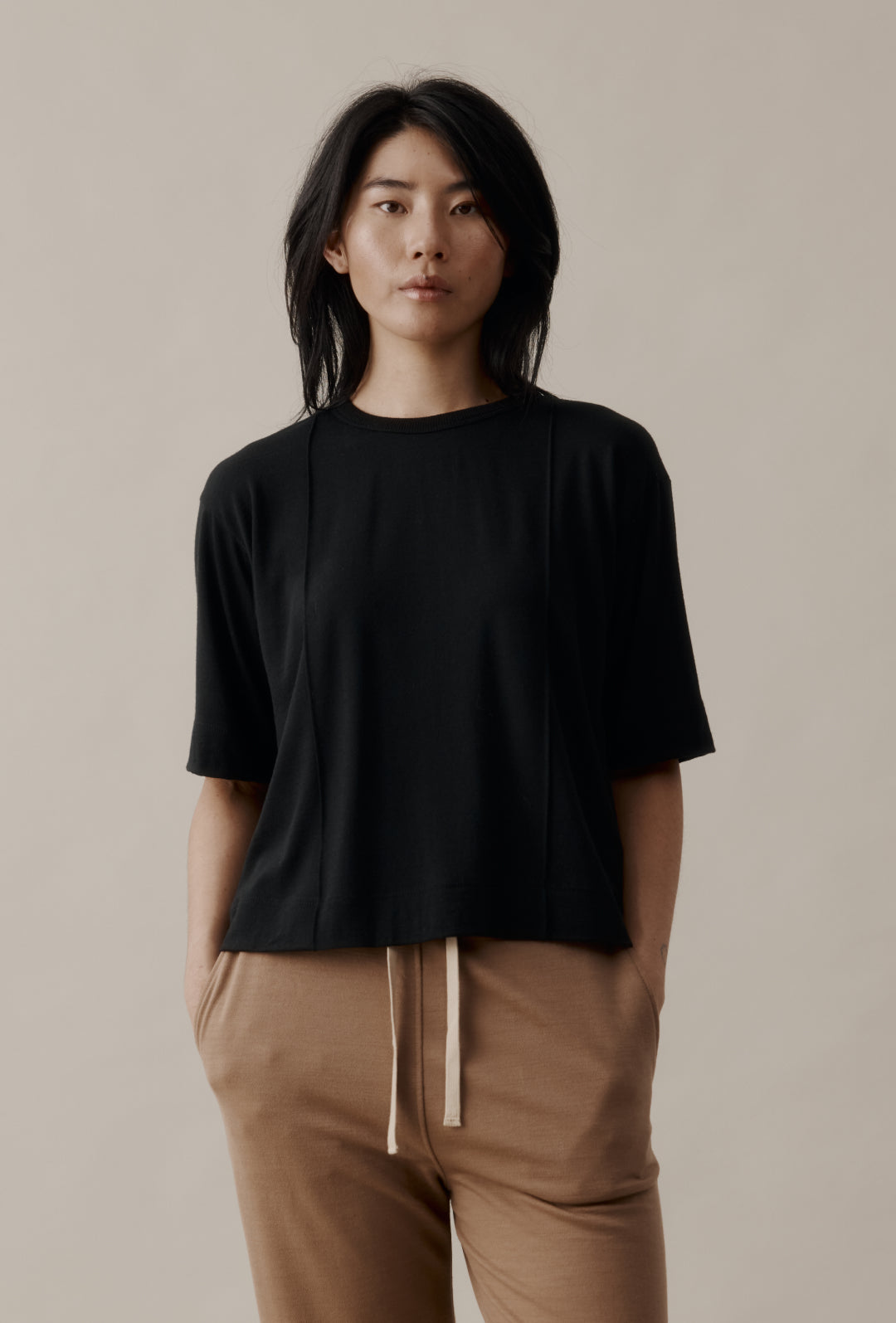 Women's Foundation Boxy Merino Tee